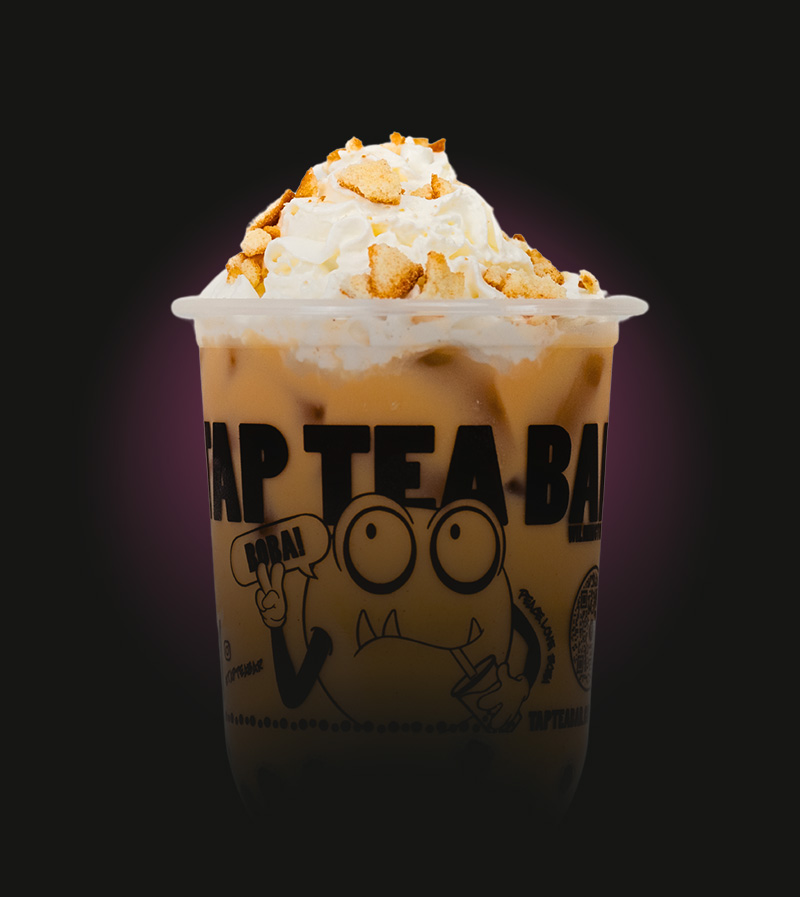 Banana Pudding Milk Tea